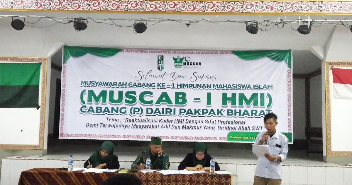 HMI sigli Gelar Musyawarah Cabang